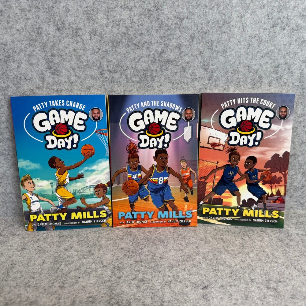 Books 1-3 "Game Day!" series by Patty Mills &‎ Jared Thomas - Middle Grade Read